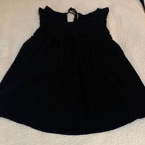 Time and Tru Elegant Black Sleeveless Top